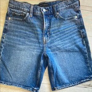 Denim Blue Women's Athletic Shorts